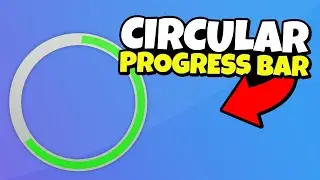 How to Make a CIRCULAR PROGRESS BAR | HowToRoblox