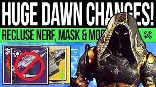 Destiny 2 | HUGE DAWN CHANGES! Recluse NERF, Xenophage Buff, Festival Secret & OEM (Season 9 News)