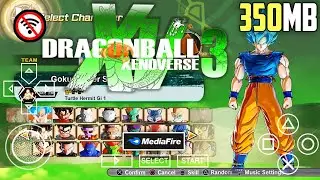 [НОВЫЙ] DBZ TTT XENOVERSE 3 PPSSPP ISO MOD ANDROID С ПОСТОЯННЫМ МЕНЮ | DBZ TTT PPSSPP MOD 2025