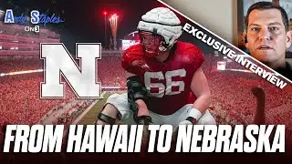 Why Ben Scott made the CROSS COUNTRY move to Nebraska | Leading Huskers' Offensive Line in 2024
