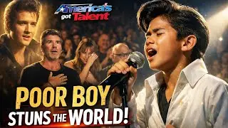Poor Filipino Boy Recreates Elvis So Perfectly, AGT Goes Silent 😱 | Simon Cowell SHOCKED