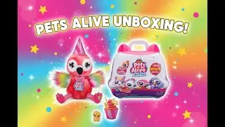 ZURU Pets Alive Surprise Adoption Pet Set 🐾 Interactive Speak & Repeat Toy (3+ Years)
