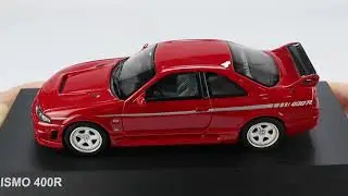 Kyosho 1/43 NISMO 400R (Red) Resin model (KSR43101R -B) available now