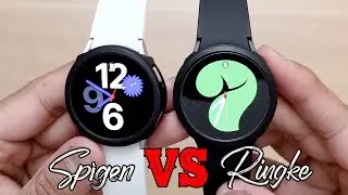Samsung Galaxy Watch 4 Spigen Liquid Air VS Ringke Air Sports Case Protector
