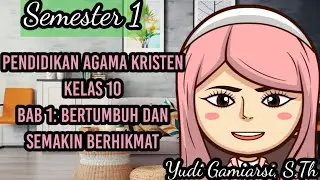 Pendidikan Agama Kristen Kelas X, Semester1, BAB 1: Bertumbuh dan Semakin Berhikmat