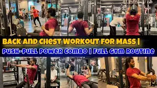3 Chest & 3 Back Exercises for Mass | Ultimate Upper Body Workout |
