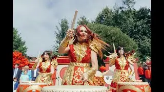 Китайское барабанное шоу 