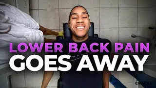 Young military man gets his LOWER BACK PAIN  to GO AWAY!