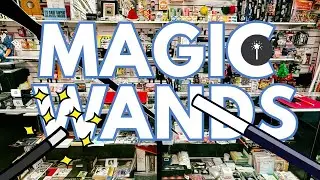 Magic with WANDS 🪄🪄🪄 LIVE From Tricksupply!