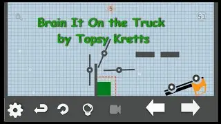 Brain It On the Truck level 51 water 5 stars