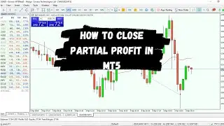 How to close Partial profit in Mt5 | Close partial profit in mt5