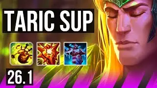 TARIC & Yasuo vs LEONA & Zyra (SUP) | 13K damage | EUW Master | 26.1