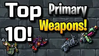 Top 10 MOST POWERFUL Primary Weapons in Pixel Gun 3D!