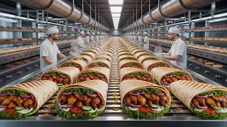 Inside the Shawarma Factory &mdash; How Millions of Wraps Are Made Every Day
