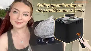 Portable Sauna Steamer Machine &ndash; Relax & Detox at Home!/Review chennel