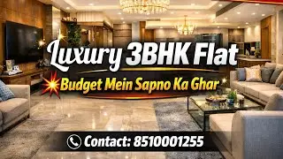 Luxury & Sasta 3BHK Flat For Sale in Laxmi Nagar | 125 Gaj | Big Rooms | Big Balcony East Delhi
