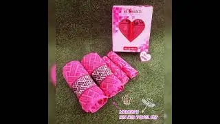 *MOMENTS* *4 pcs HIS HERS TOWEL SET* 😍 *Fabric* : 100% Pure Cotton Towels