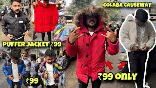 Cheapest Varsity & Puffer Jacket In Mumbai | Starting At ₹199 😱 | Best Place To buy Jacket in Mumbai