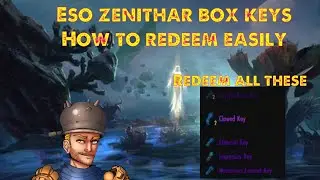 ESO Reward Box Keys For Imperial City (Easy Redemption method Plus Trick to Instantly Leave City)