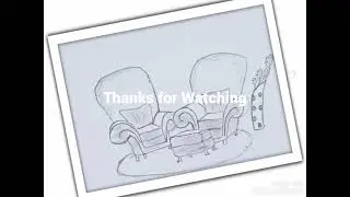How to draw sofa set.
