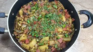 Satrangi Sabzi | ست رنگی سبزی | Mix Vegetables