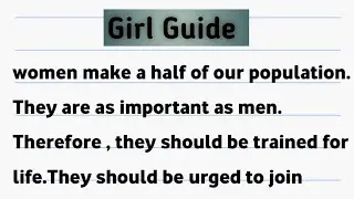 Easy essay girl Guide. girl Guide essay for 10 class ll girls Guide essay ll easy girl Guide essay.