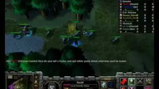 Lets Randomly Play Warcraft 3 (Naruto Ninpou) Part 1