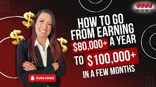 How to go from earning $80,000+/year to $100,000+ in a few months