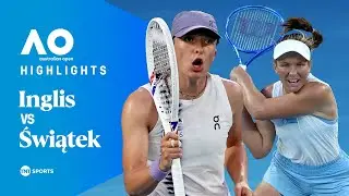 Maddison Inglis vs Iga Świątek | Round Four | Australian Open 2026 Extended Highlights 🇦🇺