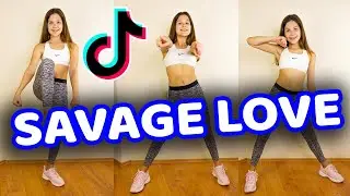 Урок SAVAGE LOVE TIK TOK SLOW - Урок танцев в Tik Tok | Mirrored