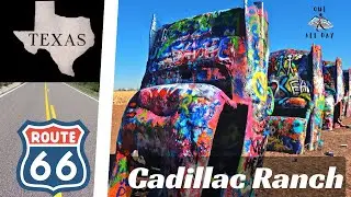 Cadillac Ranch 🚗 on Route 66 | Amarillo, Texas ⭐️