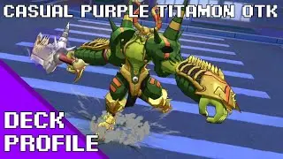 Digimon TCG! Колода и руководство Titamon OTK?! (BT15)