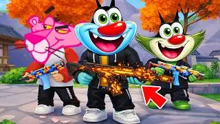 We Found NEW POWERFUL GUN In HYPERSHOT BUT!!! IN Roblox!!- ft.Oggy