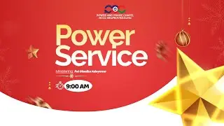 Power Service | Theme: Open Heaven | Ministering: Pst Olanike Adeyemo