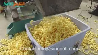 C Shape Corn Stick Puff Snack | Sinopuff Machinery&reg;