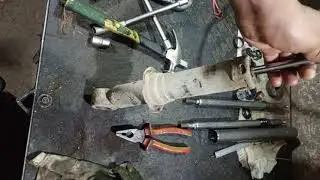 How to real Shok repair Toyota Corolla XLI 2010 model / real shock  absorber repair