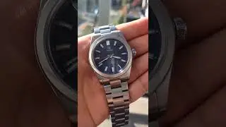 Traska Commuter 36 mm blue dial - one of the most underrated microbrand watches out there.