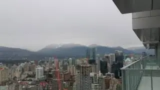 Vancouver from the 62nd floor of a new high rise 2