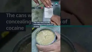 Police bust drugs gang with help of tinned tuna #itvnews #news #tuna #crime #spain #police