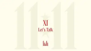 Liili - let's talk. (lyrics video | album &laquo;11:11&raquo;)