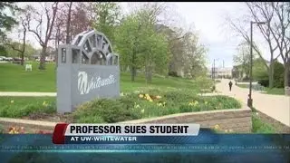 UW-WHitewater professor sues student