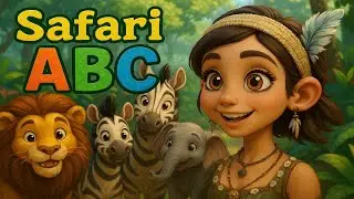 ABC Safari Song! Learn the Alphabet with Animals | Fun Jungle Adventure #learnenglish #abcsong