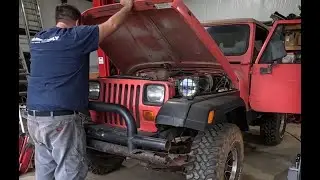 Can I Revive the YJ?  Frame Rust and ECU Repair