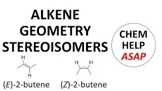 alkene geometry in stereochemistry