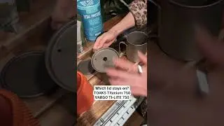 Ultralight Titanium Loose Lids Solution for VARGO and TOAKS 750