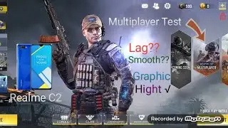 REALME C2 !!Call Of Duty Mobile!! Multiplayer test Smooth??