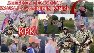 FLASH AMERIKEN DEBAKE SOU KANAL LA YOPALE KOLONÈL DOMINIKEN POU RESPEKTE AYISYEN 