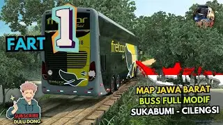 BUSSID ETS2 MOD JAWA BARAT SUKABUMI - CILENGSI