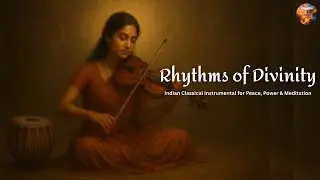 Rhythms of Divinity: A Fusion Soundscape | Indian Classical Instrumental for Peace, Power&Meditation