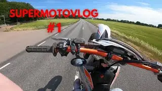 WHEELIES ON SWEDISH HOLIDAY | Supermotovlog #1